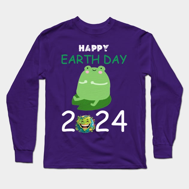 happy earth day 2024 gift april 22 Cute Teacher  Lover Rainbow Long Sleeve T-Shirt by graphicaesthetic ✅
